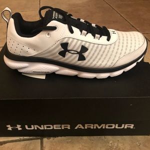 Under Armour Assert 8 White Shoe NIB